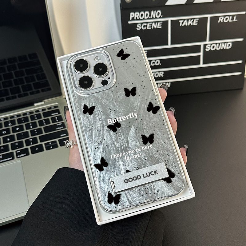 Ink Dot Butterfly Case For Xiaomi 15/14 Pro, New 13 Ultra Shockproof 12/11 Feather Gauze 10s_voghion.com