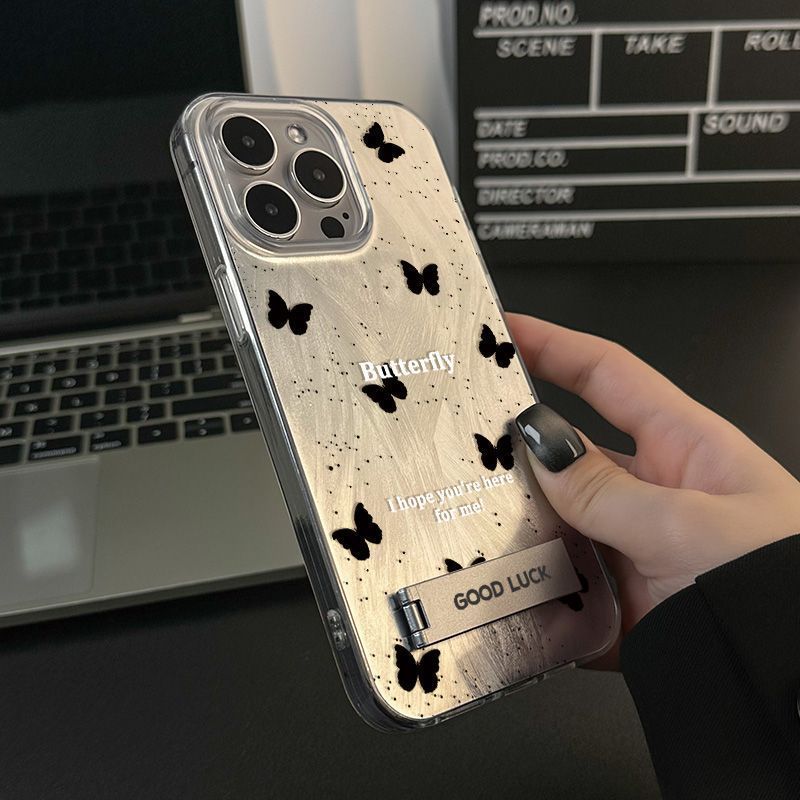 Ink Dot Butterfly Case For Xiaomi 15/14 Pro, New 13 Ultra Shockproof 12/11 Feather Gauze 10s_voghion.com