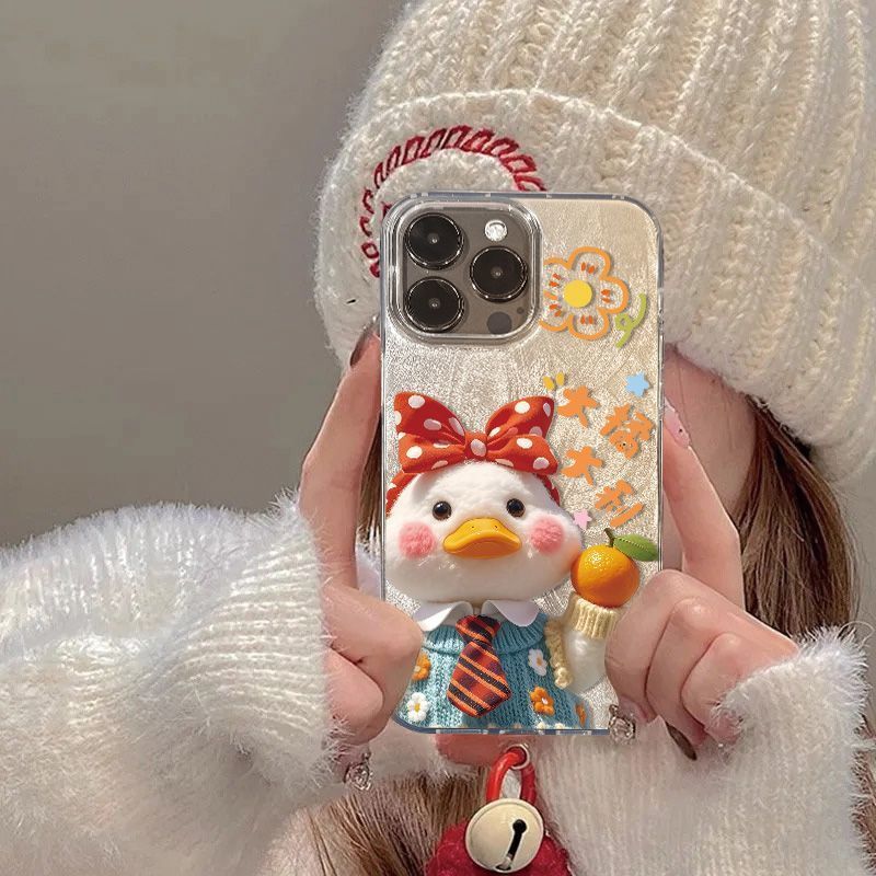 Orange Big Deal Suitable For Xiaomi 15/14 Pro Phone Case New 13 Ultra Shockproof 12/11 Feather Gauze 10s_voghion.com