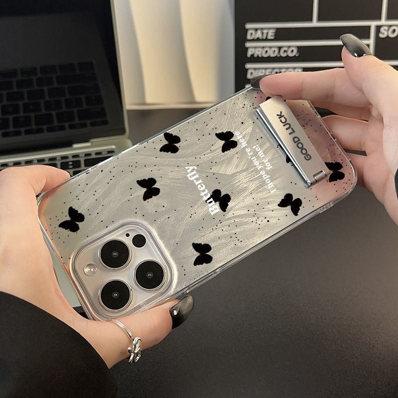 Ink Dot Butterfly Case For Xiaomi 15/14 Pro, New 13 Ultra Shockproof 12/11 Feather Gauze 10s_voghion.com