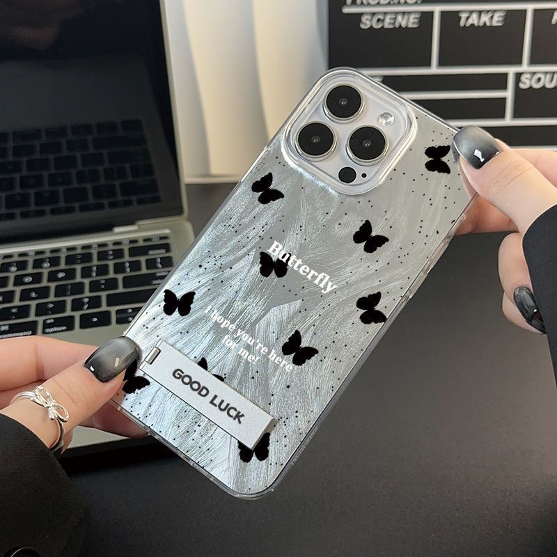 Ink Dot Butterfly Case For Xiaomi 15/14 Pro, New 13 Ultra Shockproof 12/11 Feather Gauze 10s_voghion.com