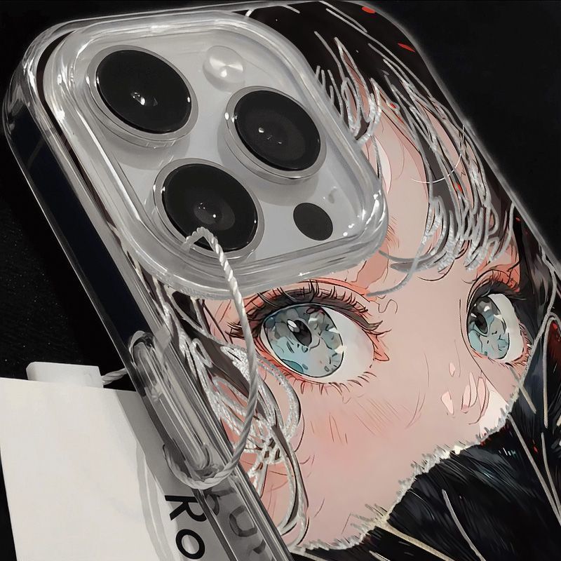 Cat Girl Suitable For Samsung Galaxy S24/S23 Ultra Phone Case New A55/A54 Shockproof Feather Gauze_voghion.com