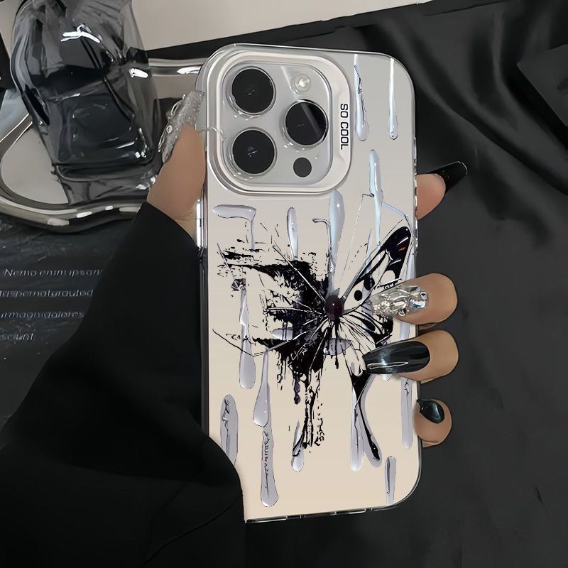 Water Drop Butterfly Suitable For Samsung Galaxy S30 Phone Case S24/S23/S22/S21/S20 Ultra_voghion.com