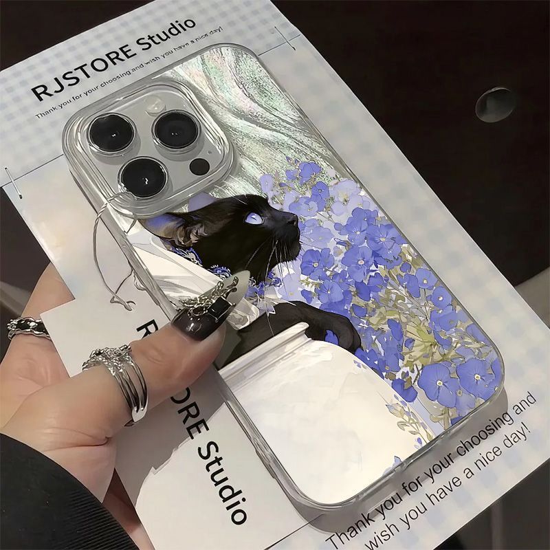 Violet Suitable For Xiaomi 15/14 Pro Phone Case New 13 Ultra Shockproof 12/11 Feather Gauze 10s_voghion.com