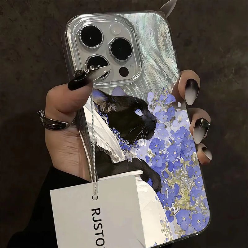 Violet Suitable For Xiaomi 15/14 Pro Phone Case New 13 Ultra Shockproof 12/11 Feather Gauze 10s_voghion.com