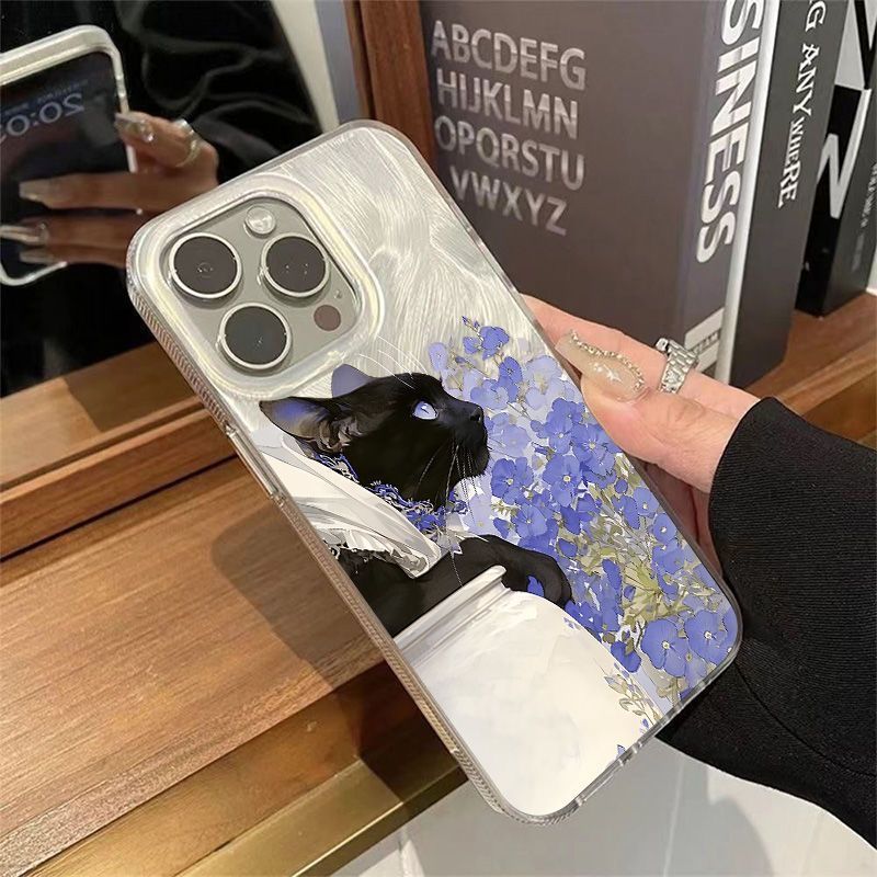 Violet Suitable For Xiaomi 15/14 Pro Phone Case New 13 Ultra Shockproof 12/11 Feather Gauze 10s_voghion.com