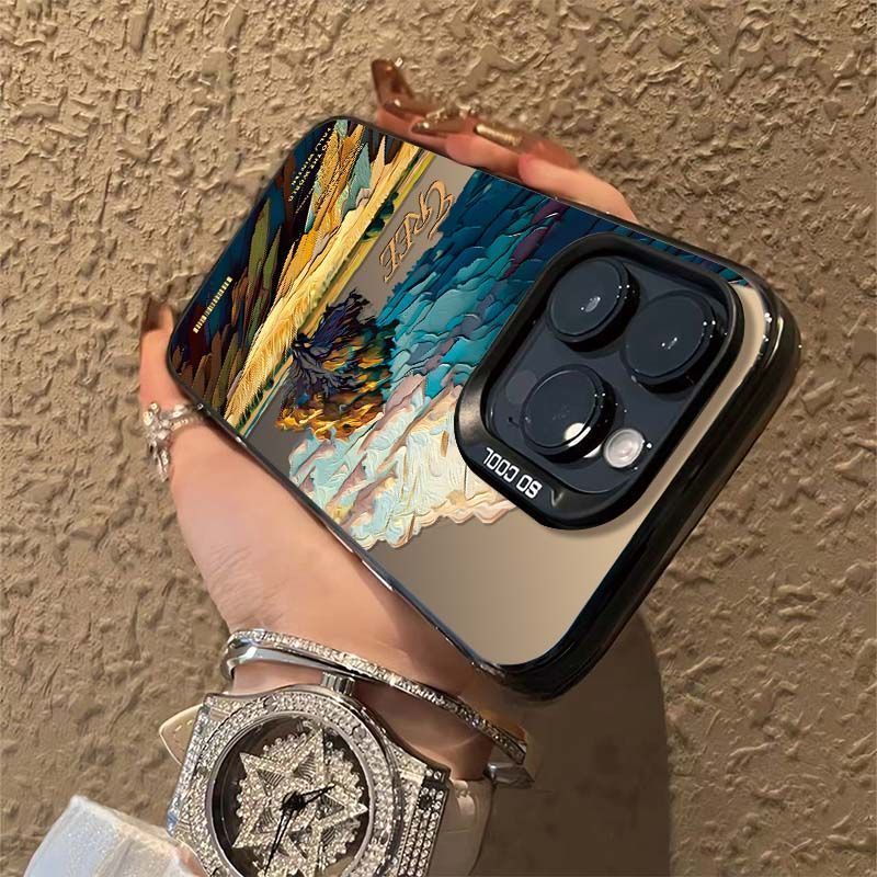 Oil Painting Rice Field Suitable For Xiaomi 15/14 Pro Phone Case 13 Ultra New 12X Matte 10S_voghion.com