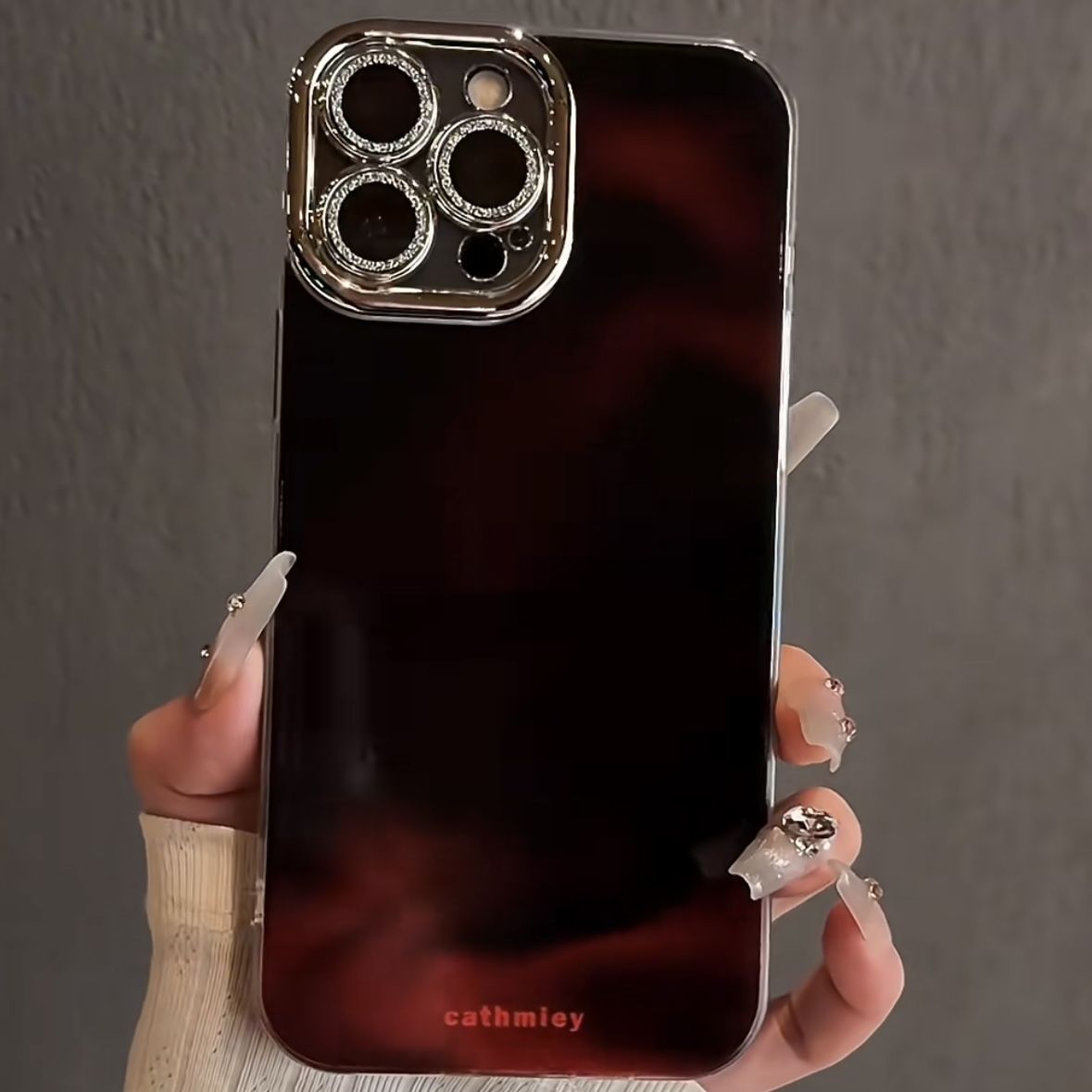 Custodia per telefono rossa 16 iPhone 15 PLUS Premium 14PRO/13PROMAX/12 Pellicola per obiettivo_voghion.com