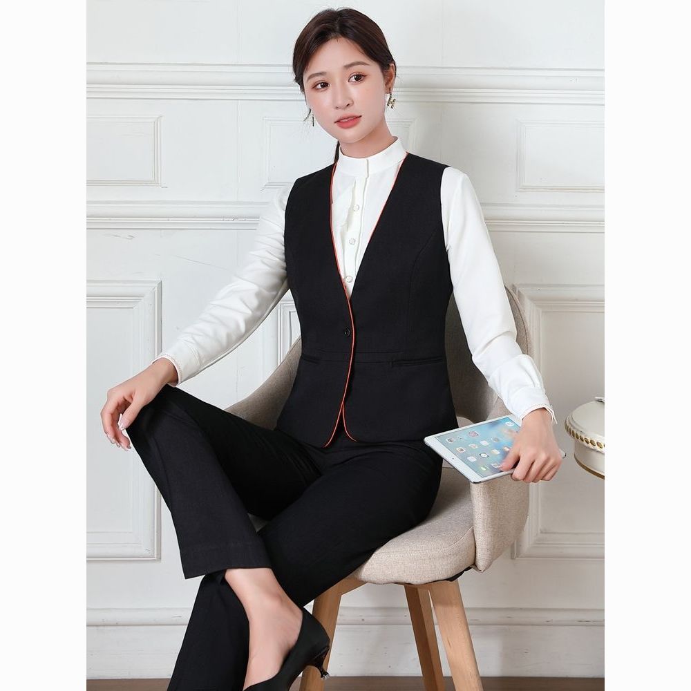 平安银行新款女士马甲裤子衬衣平安工作服行服衬衫女款裙子工装