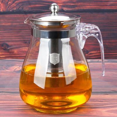 茶壶玻璃泡茶壶家用泡茶壶不锈钢茶具套装加厚耐高温过滤冲茶器