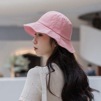 59691/帽子女夏日防晒遮阳帽日系文艺渔夫帽原宿风ins韩版百搭出游太阳