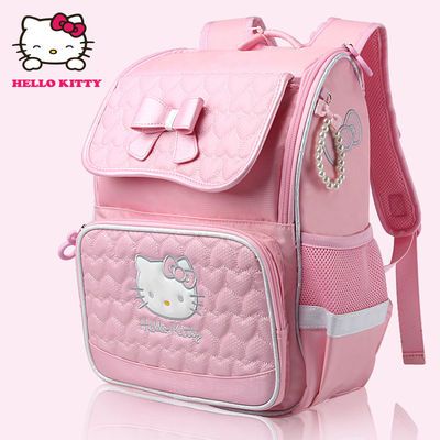 hello kitty 1-2年级小学生书包护脊减负娇姿功能