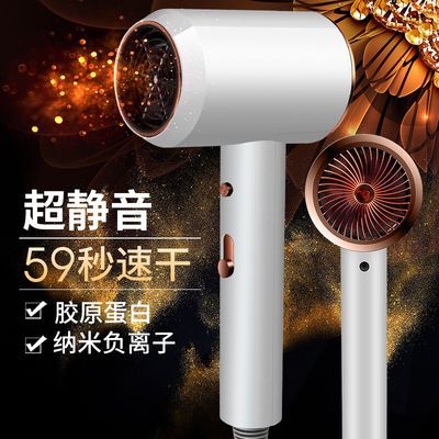 60839/电吹风机家用负离子护发大功率冷热风不伤发网红吹风筒学生宿舍用