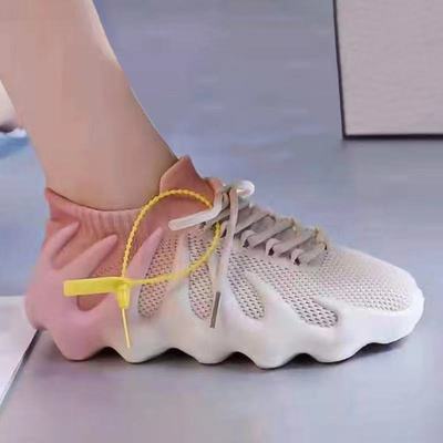 66044/八爪鱼鞋女2021夏季薄款飞织透气渐变450火山椰子软底网面老爹