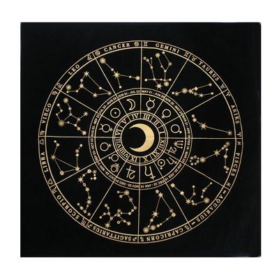 86013/塔罗布 Zodiac astrology horoscope 神域卡烫金桌布