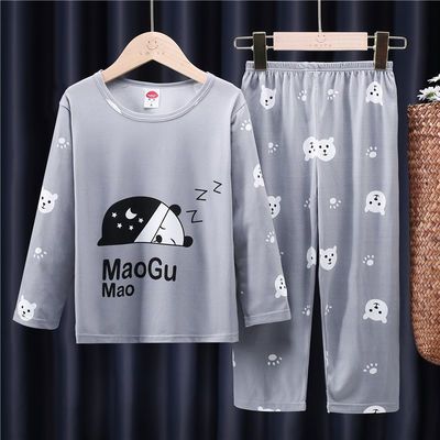 79062/正品儿童内衣套装卡通1-15岁男童秋衣秋裤长袖春秋冬女童睡衣中领