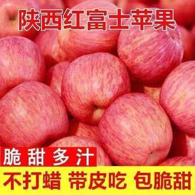 秦味正宗陕西红富士苹果脆甜10斤整箱水果新鲜应季水果苹果红富士