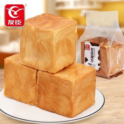 74397/友臣魔方吐司手撕面包学生营养早餐食品充饥夜宵代餐零食散装整箱【9月17日发完】