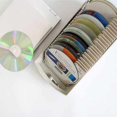 Actto安尚高档大容量耐用优质光盘盒 CD DVD光碟收纳盒CDC-50K