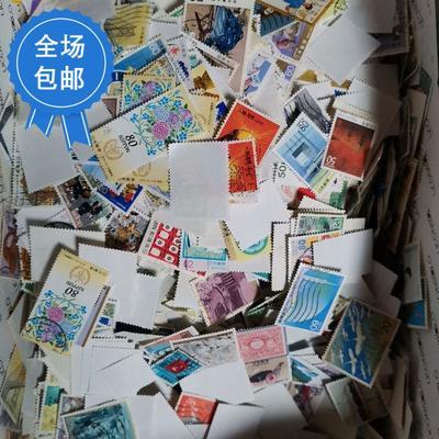 日本邮票信销票100枚不同随机发货
