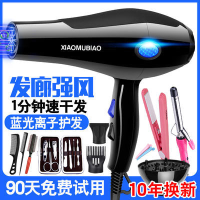 69163/吹风机家用发廊理发店大功率负离子冷热风学生宿舍电吹风筒不伤发