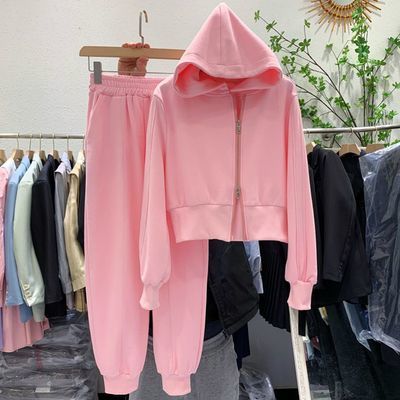 70354/高街连帽卫衣女高级设计感小众2021新款春秋薄款oversize上衣外套