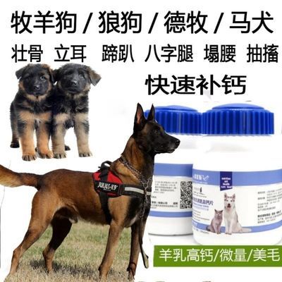 黑狼青宠物狗钙片