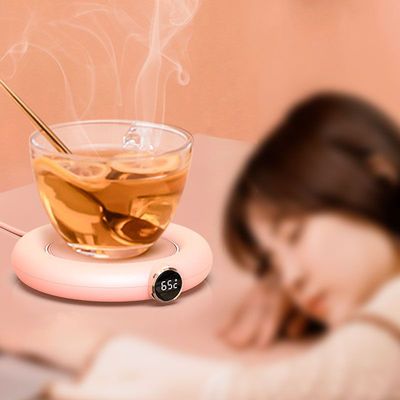 74480/2021新款USB智能恒温暖杯垫加热保暖三档调节桌面保温热奶神器