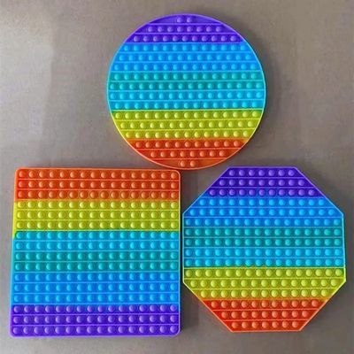 89815/大号彩虹款灭鼠先锋我是高手儿童心算彩色大尺寸玩具30CM解压益智