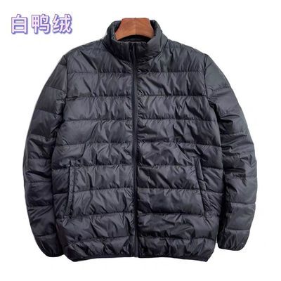 79055/160镑!英国单高端~90白鸭绒冬季男士时尚防水休闲轻薄款羽绒服