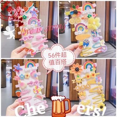 75152/新款儿童发夹网红公主宝宝女童头发卡发饰萌宝蝴蝶结发饰发卡