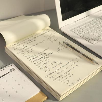 5本装加厚草稿本学生考试用空白草稿纸16K大学生考研数学计算纸