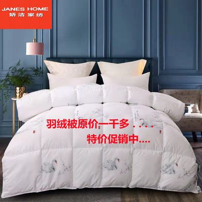 75190/正品羽绒被95白鹅绒冬被加厚保暖单双人酒店秋冬被子2米被芯特价