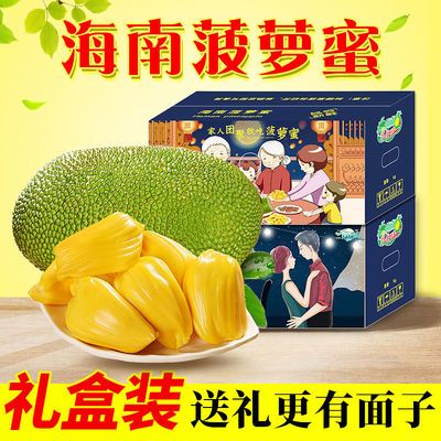 76408/【礼盒装送礼】 海南三亚菠萝蜜新鲜水果应当季波罗蜜一整个批发