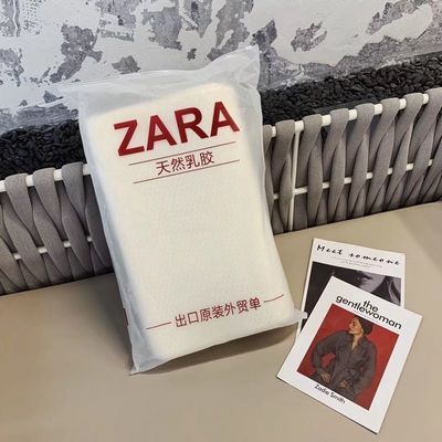 76557/乳胶枕记忆棉枕芯慢回弹护脖颈枕头白色简约弹性枕学生家用批发