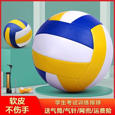112848/排球中考学生考试专用充气软式小学生儿童初中女生5号比赛训练