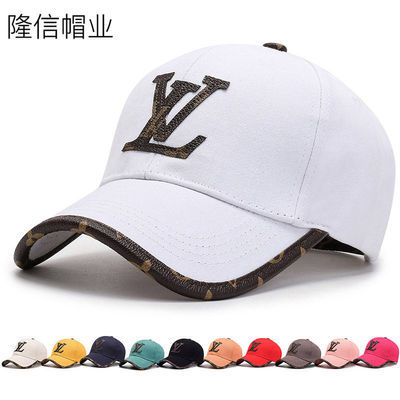 128986/男女通用款帅气时尚透气棒球帽春秋款个性潮流情侣鸭舌帽圆顶帽子