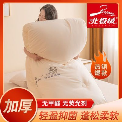 106036/北极绒正品大豆被床上用品被褥被芯被子内胆冬被冬季防寒保暖加厚