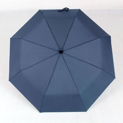 90594/雨景自动条纹伞折叠防晒太阳伞防紫外线晴雨伞男女晴雨两用伞直销
