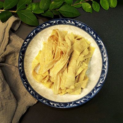91399/豆腐皮干货头层农家非油炸纯正手工黄豆油腐竹火锅食材蛋白肉配菜