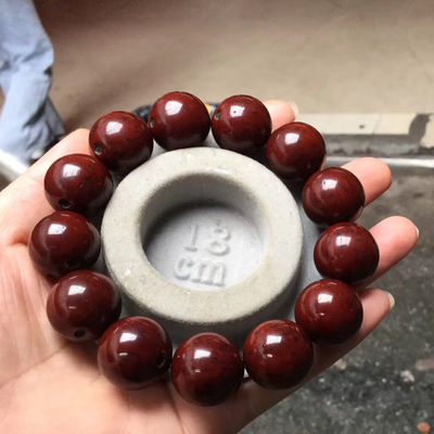 91372/精品黑金紫金鼠手串正圆招财鼠光珠佛珠男女手链
