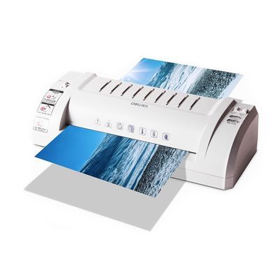 89707/得力照片塑封机A3办公家用相片过塑机A4通用过胶机小型热塑机