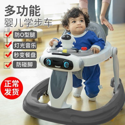 婴儿学步车高个加高防u型折叠多功能宝宝学步车新款耐用低价正品