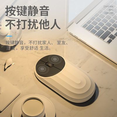 100308/无线鼠标可充电式蓝牙静音办公家用台式电脑笔记本平板ipad通用