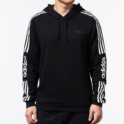 91168/Adidas阿迪达斯套装男装2021秋季新款连帽套头衫休闲卫衣潮EI4673
