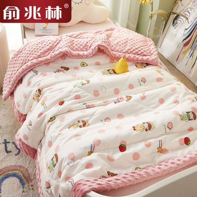 108918/婴儿小被子新生冬季加厚宝宝棉被儿童被子秋冬幼儿园豆豆四季通用