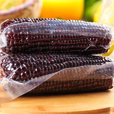 东北黑糯玉米代餐新鲜现摘黏粘紫甜玉米棒真空包装包批发非转基因