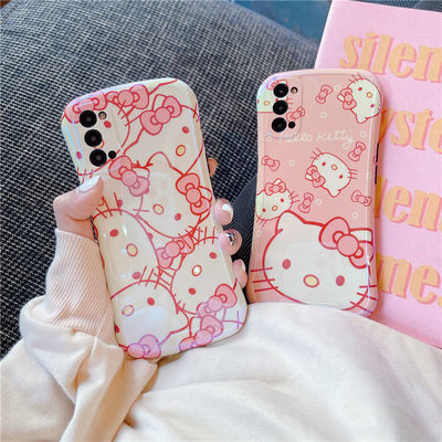 105633/OPPO a55手机壳a52/a72/a53小蛮腰kitty猫a92s/a93s网红女款A55软