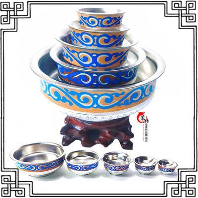 蒙古银碗10个包邮内蒙古族民族工艺品敬酒碗酒杯仿银碗包邮可批