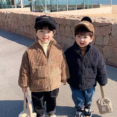 130792/男宝宝棉服冬季加厚儿童棉袄短款上衣小童棉衣外套冬款男童冬装潮